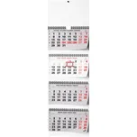 Nástěnný kalendář - Čtyřměsíční - skládaný (s mezinárodními svátky)