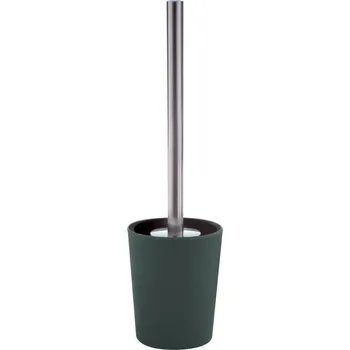 WC štětka SPIRELLA Spirella WC štětka TAKEO, s tmavě zelenou nádobou z bambusových vláken, 10.21597