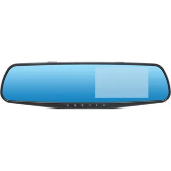 Kamera do auta DUAL FULL HD kamera integrovaná v zrcátku s 4,3\" LCD