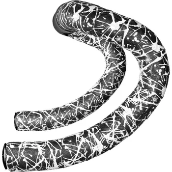 omotávka na kolo Omotávka SUPACAZ Super Sticky Kush - Splat - White + Black Plugs