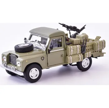 autíčko Land Rover III Series 109 Pick-up 1961 1:43 - Cararama Land Rover III Series 109 Pick-up 1961 - kovový model auta 1:43