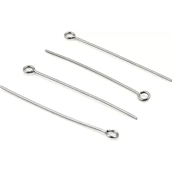 Materiál na výrobu šperku Ketlovací jehly 36 mm ocel 316 - 50 ks
