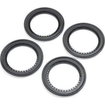 RC vybavení 1:8 Losi LMT Monster Truck 2.0 4WD: Beadlock kroužek černý (4 ks)