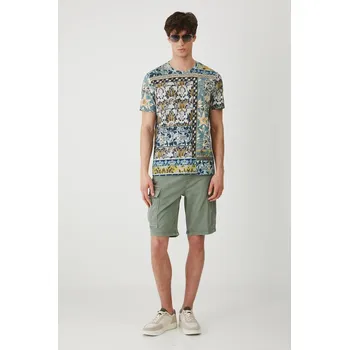 Džínové šortky Medicine pánské, zelená barva RS25.SZM924 91J, vel. 36