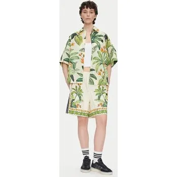 Pánské kraťasy adidas Sportovní kraťasy FARM Premium JD6288 Écru Loose Fit S