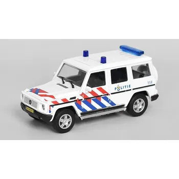 autíčko Mercedes Benz G-Class - Civilian Police The Netherlands 2015 1:43 - Cararama Mercedes-Benz G-Class 2015 - Policie Nizozemí - kovový model auta