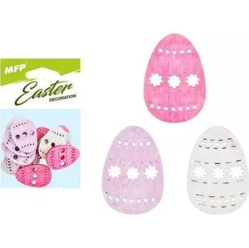 Velikonoční dekorace MFP Dekorace vejce barevné 12ks