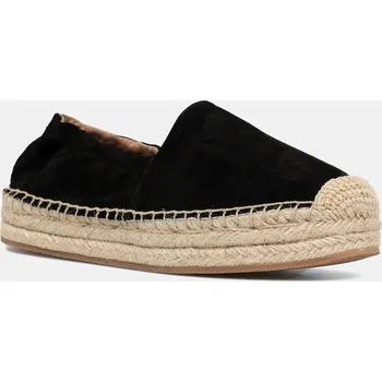 Dámská obuv Kožené espadrilky BOSS Madeira 50542344.001 černá 99X, EUR 41
