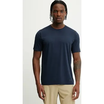 Pánské tričko Tričko Helly Hansen SHINE SOLEN pánské, tmavomodrá barva, 49573 59X, vel. S