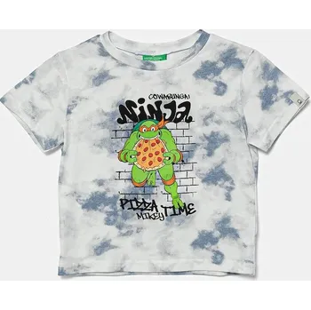 Dětské bavlněné tričko United Colors of Benetton více barev, 3ORKG10JD 3ORKG10JD.P.Seasonal vícebarevná MLC, vel. 116