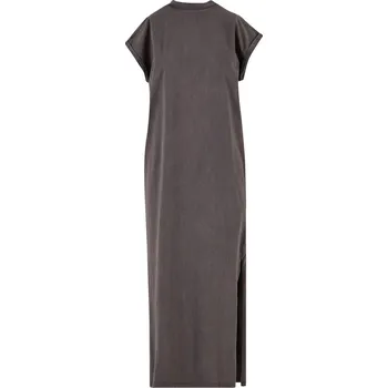 Dámské šaty Build your Brand Dlouhé šaty "Stonewash" Barva: 36-ocelově šedá, Velikost: L