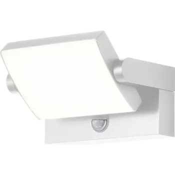 Lampička Nástěnné světlo LED CMD 9111, senzor, bílé, 21 cm, CCT, IP54 bílá LED 20 W celkem - Doprava zdarma