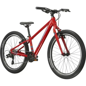 Dětské kolo Kross Juniorské kolo LEVEL JR 1.0 24" Gen 007 červená / marinový / lesk - S (12", 130-150 cm)