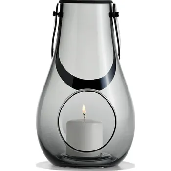 Svícen Lucerna Holmegaard Smoke M 4343535 šedá 90X