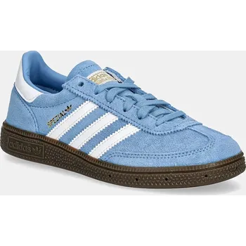 Chlapecké tenisky Dětské semišové tenisky adidas Originals HANDBALL SPEZIAL modrá barva, JI2896 50X, EUR 30