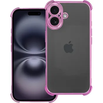 Náhradní kryt pro mobilní telefon Kryt Antishock Electro iPhone 16 Pink