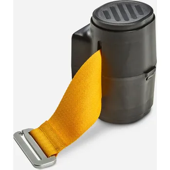 Sportovní taška BTWIN Vytahovací popruh na přenos odrážedla Runride ORANŽOVÁ|ČERNÁ|ŽLUTÁ