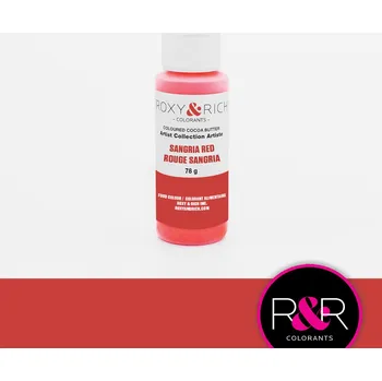 Čokoláda ROXY & RICH Kakaové máslo - ČERVENÉ SANGRÍA RED 78g