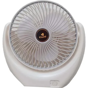 Domácí ventilátor Přenosný ventilátor Kisonli F105, 2000mAh – bílá/šedá Přenosný ventilátor Kisonli F105 s kapacitou 2000mAh zajistí osvěžení kdekoliv potřebujete. Vhodný na doma, do kanceláře i na cesty díky bezdráto
