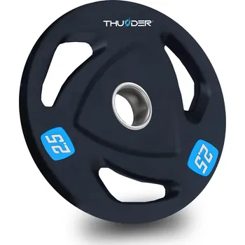 THUNDER Olympijský kotouč Thunder 2,5 KG – 51 mm 2,5kg VÍCEBAREVNÁ
