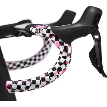 Komponent pro jízdní kolo Omotávky SUPACAZ Super Sticky Kush - Rad + Pink Plugs