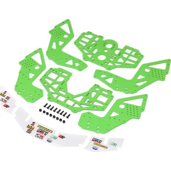 RC vybavení 1:8 Losi LMT Monster Truck 2.0 4WD: Šasi zelené