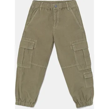 Chlapecké oblečení Dětské bavlněné kalhoty Guess N5GB04.WGBT1.PPYA zelená 91X, vel. 113-118