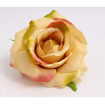 umělá květina Ukělý květ růže 12 cm podzimní