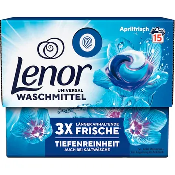 Prací prášek Lenor Universal Waschmittel Aprilfrisch 15 w 301,5 g