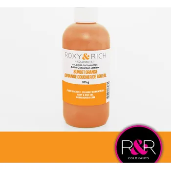 Čokoláda ROXY & RICH KAKAOVÉ MÁSLO - ORANŽOVÉ SUNSET ORANGE VELKÉ BALENÍ 315g