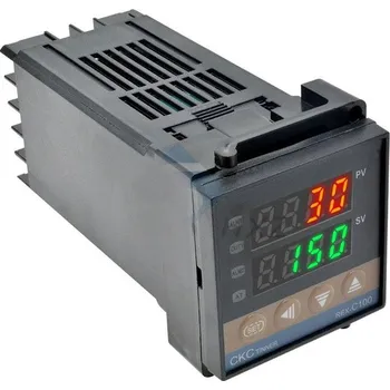 Termostat Průmyslový termostat REX-C100 pro různé senzory, napájení 230VAC