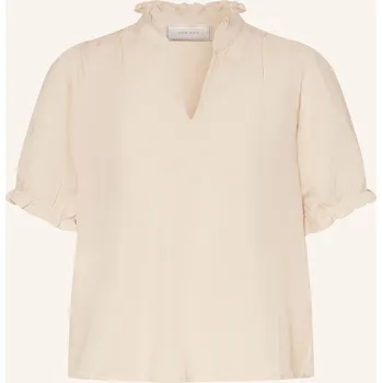 Dámská halenka Neo Noir Dámská Halenka Odesa Ze Lnu S Volánky, 213 sand, 36