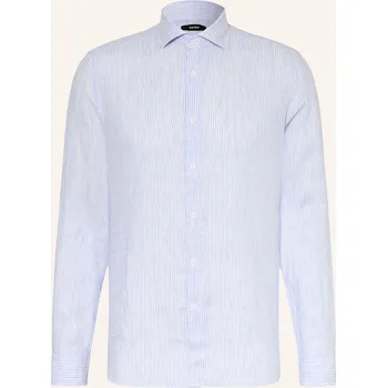 Pánská košile Reiss Pánská Lněná Košile Ruban Regular Fit, tmavě modrá /...