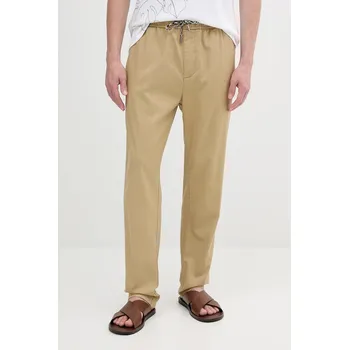 Pánské kalhoty Kalhoty Guess AXEL pánské, béžová barva, M5GB79 WH4EA M5GB79.WH4EA 80X, vel. 32/30