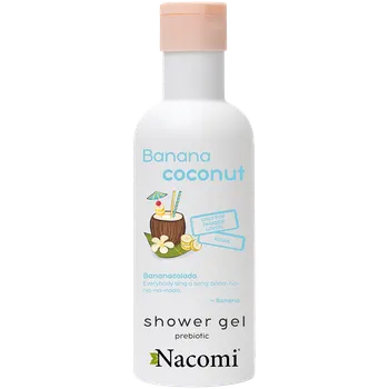 Koupelová kosmetika Nacomi Banana Coconut sprchový gel, 300 ml