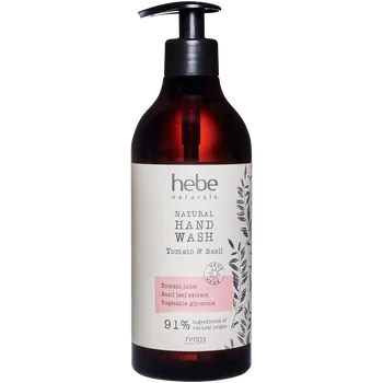 Mýdlo Hebe Naturals Natural Hand Wash Tomato&Basil mýdlo na ruce, 500 ml