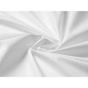 Bavlněná látka/plátno Moni MO-020 Bílá - 120g/m2 - šířka 160 cm