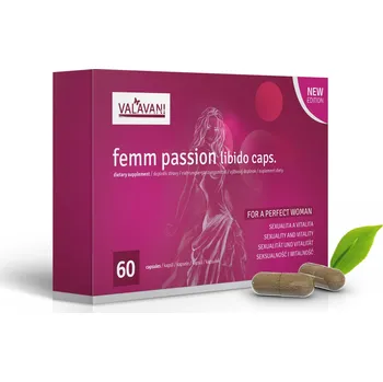 Femm Passion Libido caps. 2+1 zdarma 180kapslí