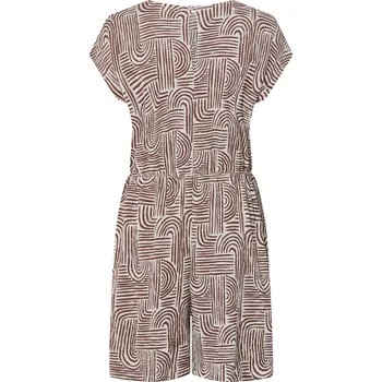 Dámský overall esmara® Dámský overal (hnědá/vzor, XS(32/34))