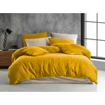 Brotex Mušelínové povlečení 140x220, 70x90 cm žluté