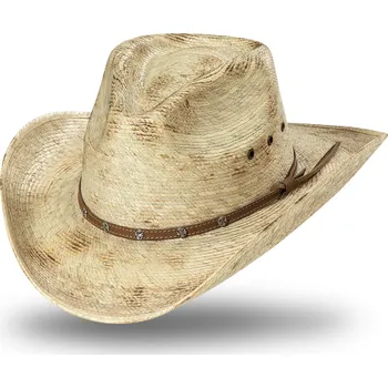 Klobouk Stars and Stripes Westernový letní slaměný klobouk - Skyler Velikost: L-XL