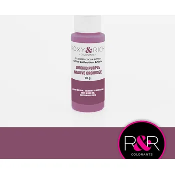 Čokoláda ROXY & RICH KAKAOVÉ MÁSLO - FIALOVÉ ORCHID PURPLE 78g