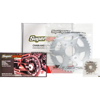 Řetězová sada pro motocykl SUPERSPROX řetězová sada kompletní HONDA XL 125 V VARADERO (2000-2016) (14/44/520-110) (SUPERSPROX řetězová sada kompletní HONDA XL 125 V VARADERO (2000-2016) (14/44/520-110))