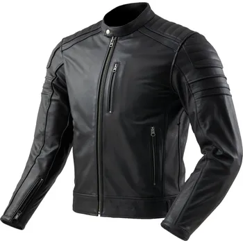 Moto bunda Kožená bunda na motorku Ozone Colt černá 2XL