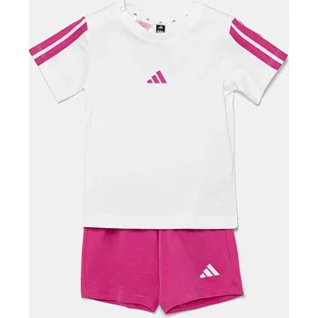 Dětská bavlněná souprava adidas JD6480 bílá 00X, vel. 68