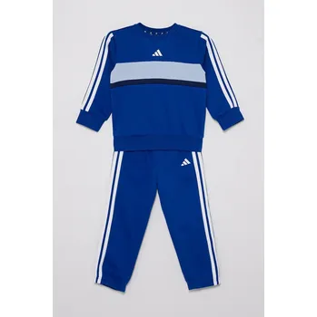 Dětská tepláková souprava adidas modrá barva, JC7516 55X, vel. 86