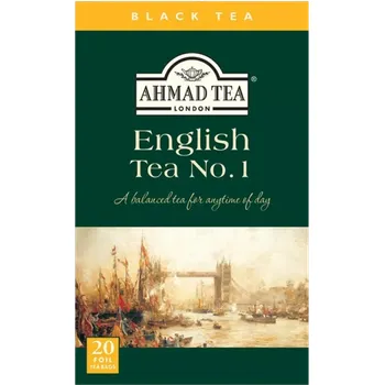 Čaj čaj Ahmad tea Černý čaj English Tea No.1 20ks (balení obsahuje 20x2g porcovaného čaje )