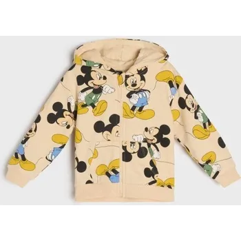 Chlapecké oblečení Sinsay - Mikina s kapucí Mickey Mouse - mid blue - 127DG-52X - 127DG-52X-104