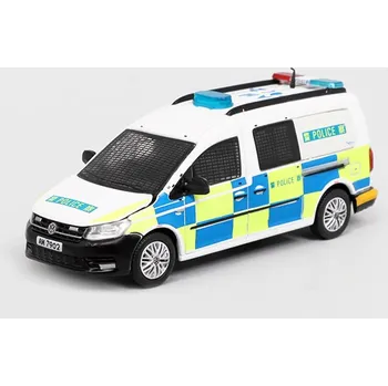 autíčko Volkswagen Caddy Maxi H.K. Police 1 Special Edition 1:64 - Era Car VW Caddy Maxi Policie 1st Special Edition (AM7902) - kovový model auta 1/64
