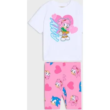Dívčí oblečení Sinsay - Žerzejová souprava Sonic The Hedgehog - vícebarevná - 400DU-MLC - 400DU-MLC-116